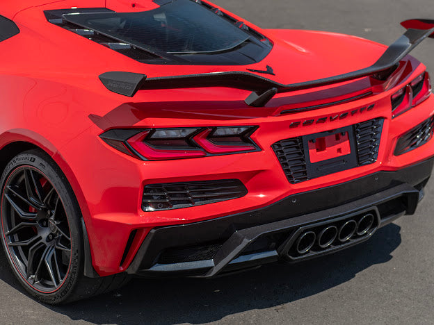 CORVETTE C8 Z06 & E-RAY | LICENSE PLATE BACKING